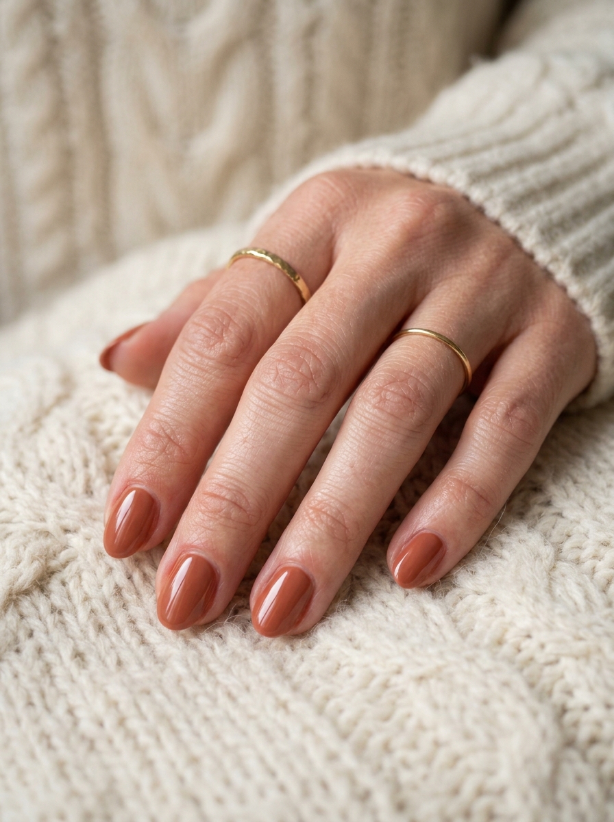 Muted Lavender Nails als September Nägel Inspiration 2026